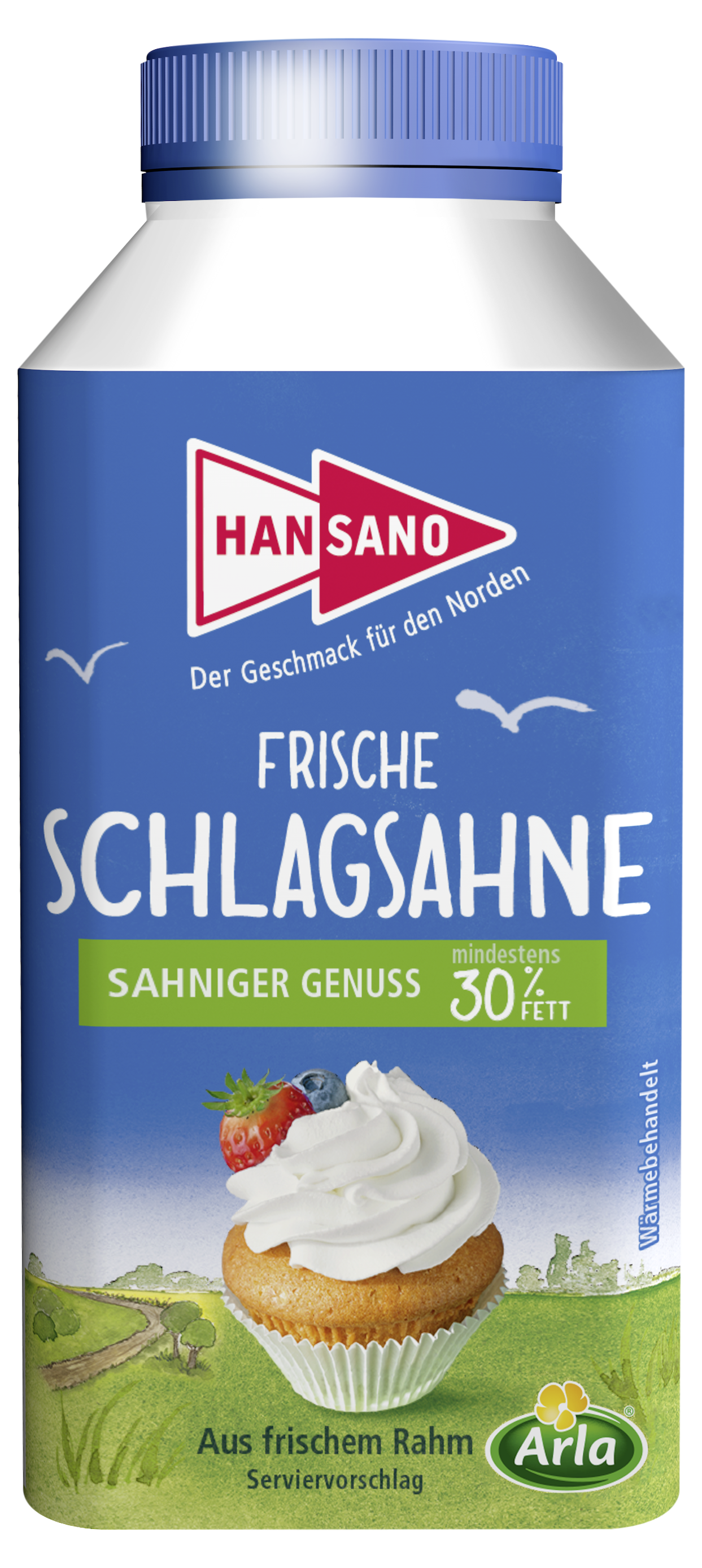 Frische Schlagsahne 30% 250g
