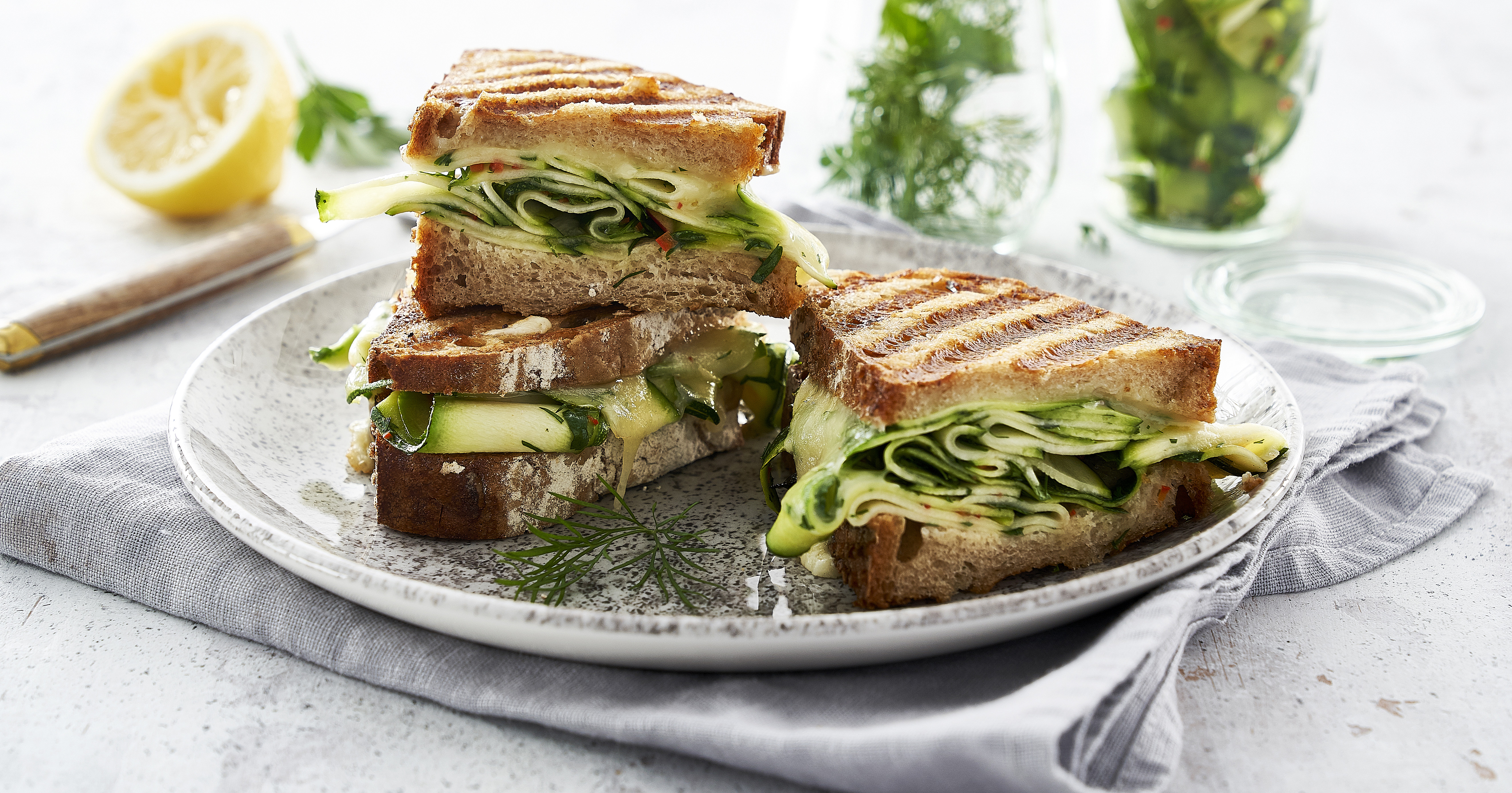 Krydret squash toast