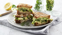 Krydret squash toast