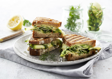 Krydret squash toast
