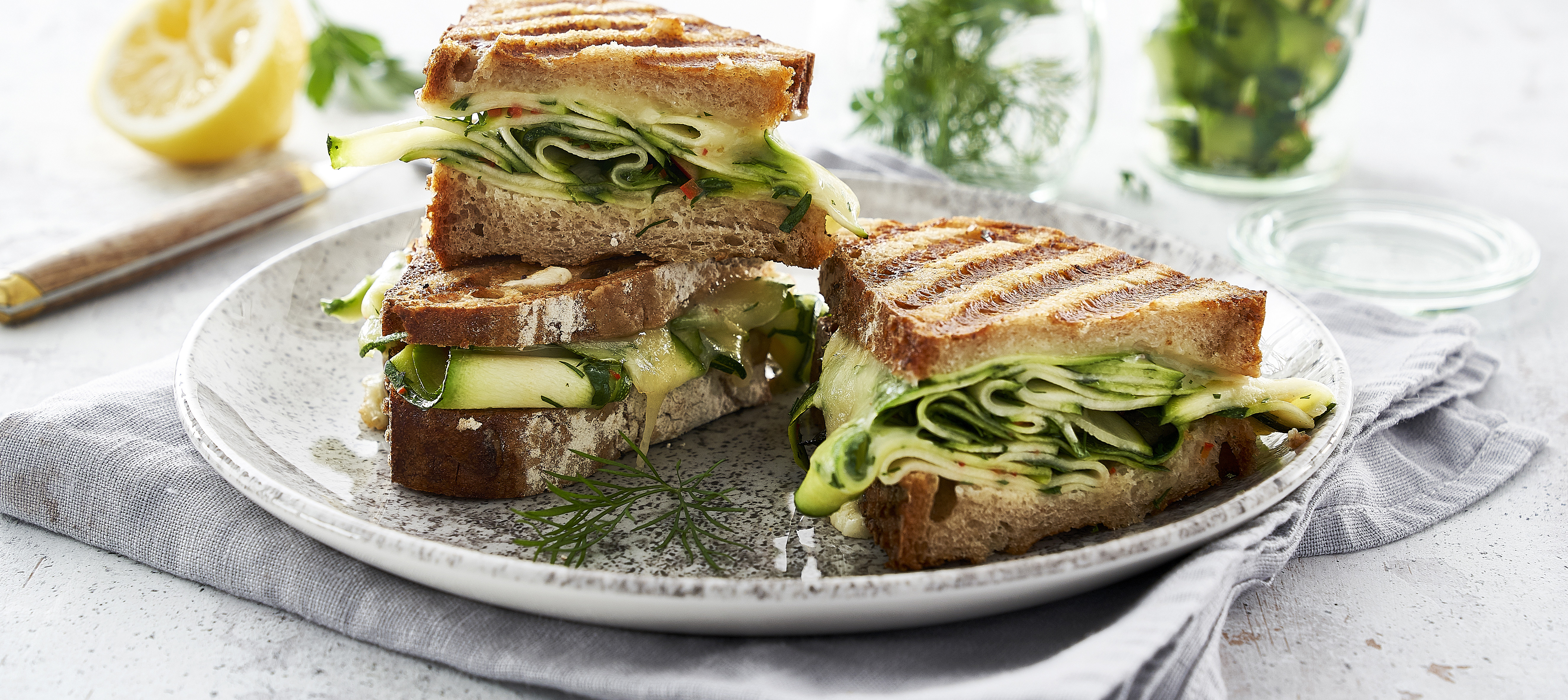 Krydret squash toast