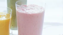 Hallonsmoothie med vetekli