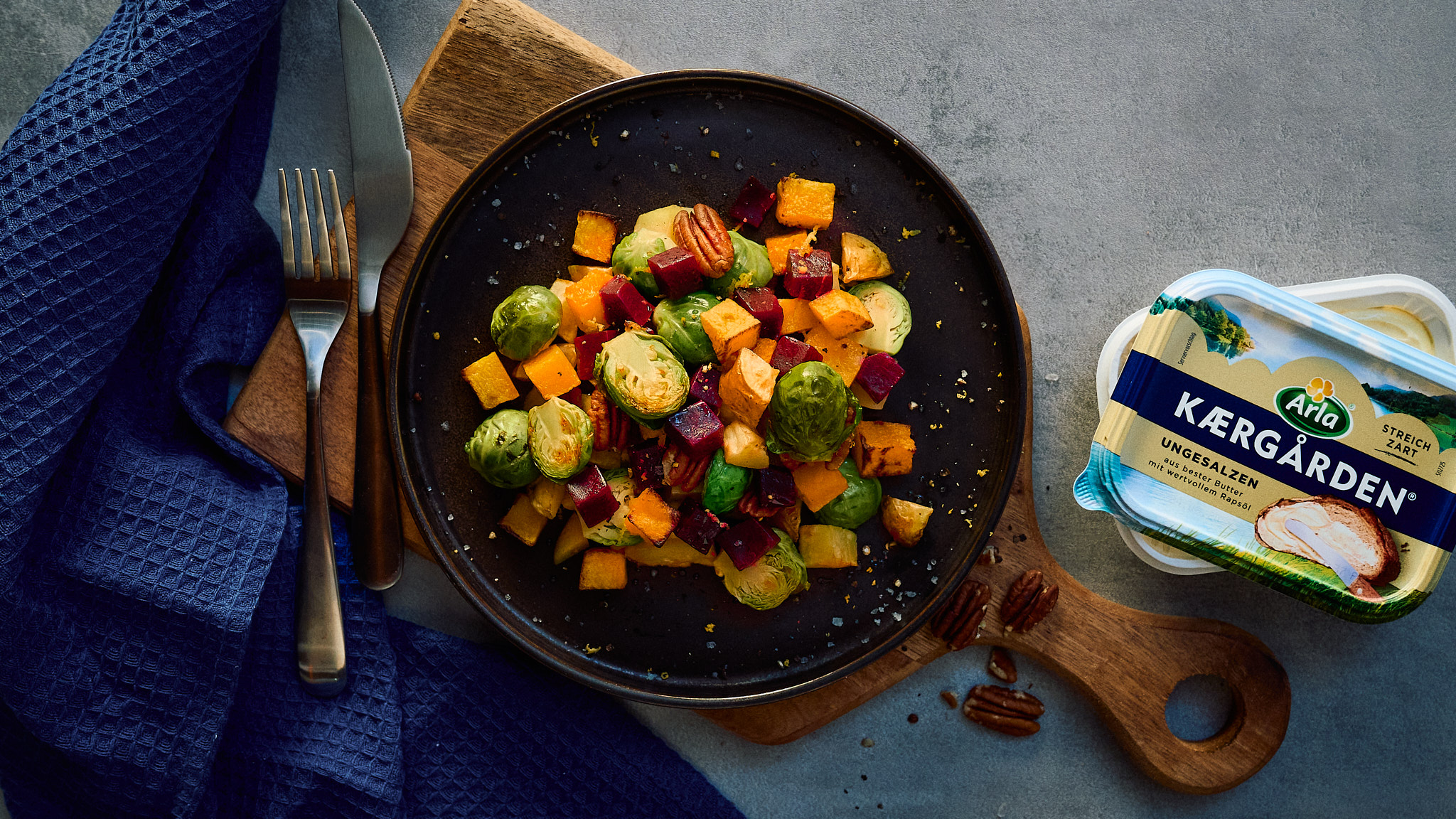 Winterliches Gemüse mit Kürbis