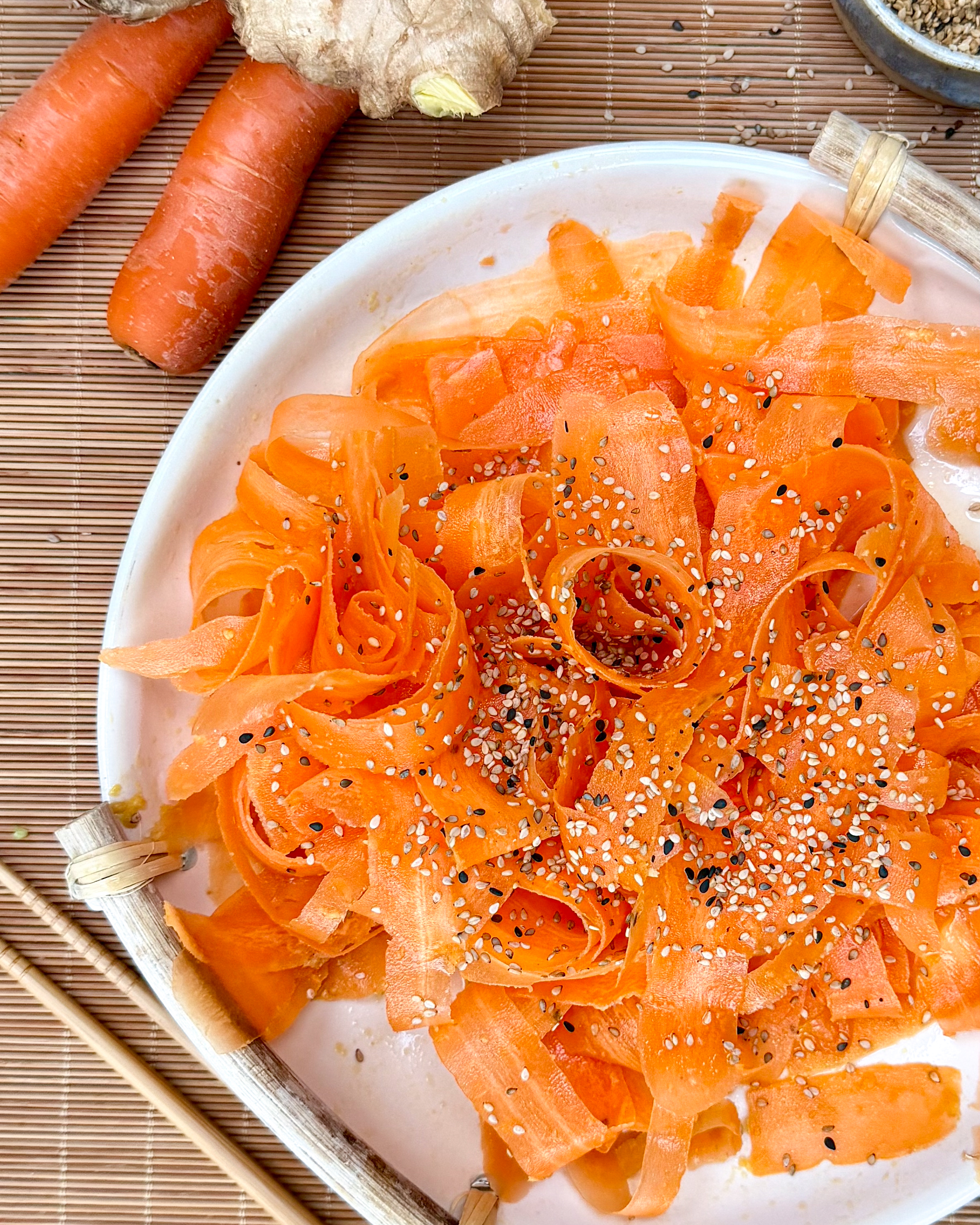 Asiatisk gulerodssalat