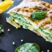 Spinach and ricotta lasagne