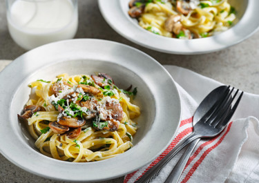 Tryffelpasta med svamp