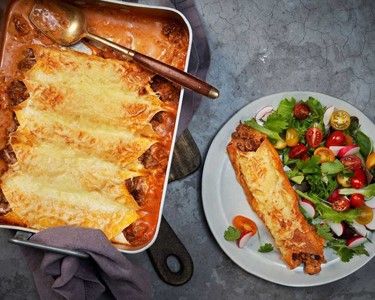 Juustoinen tortillavuoka