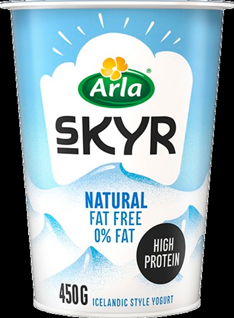 Arla Skyr Natural Fat Free Icelandic Style Yogurt