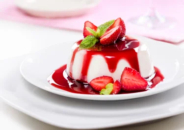 Elderflower Panna Cotta