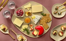 Christmas cheese board