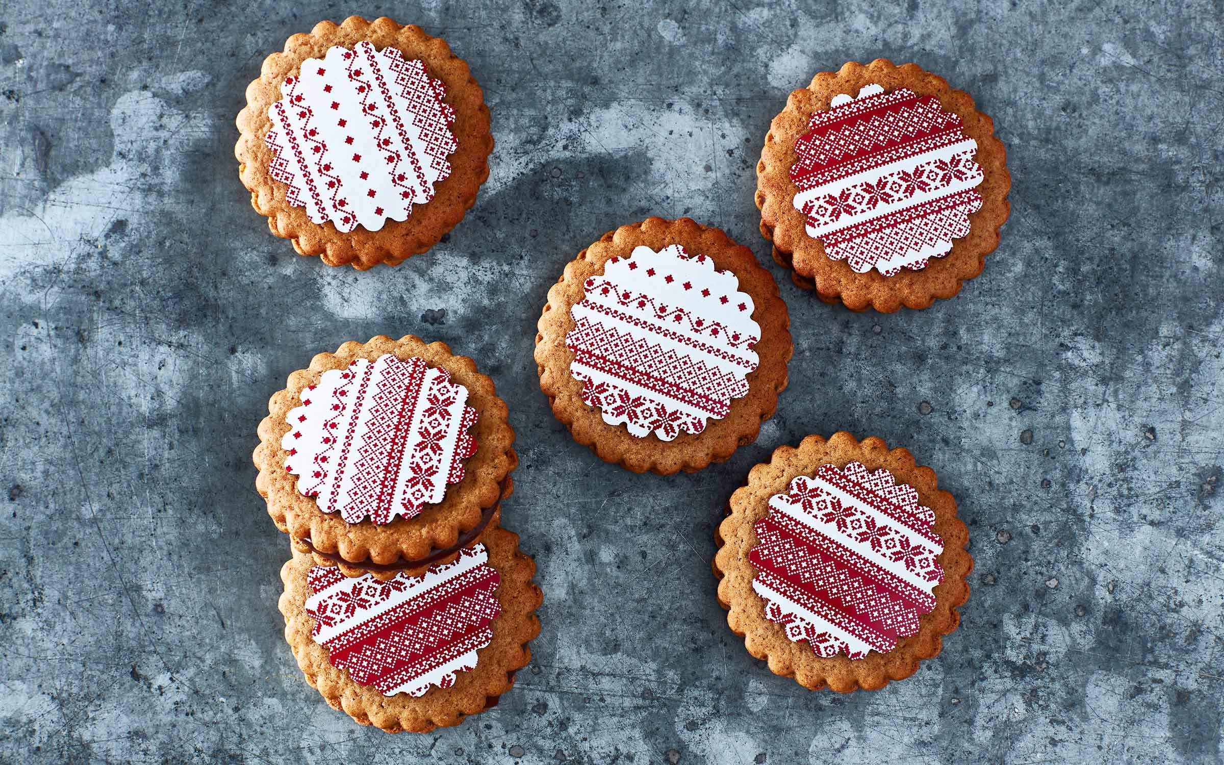 Lebkuchentrüffel-Kekse