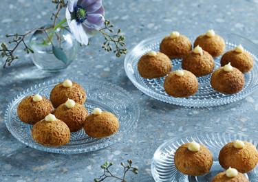 Gougères – ostbollar