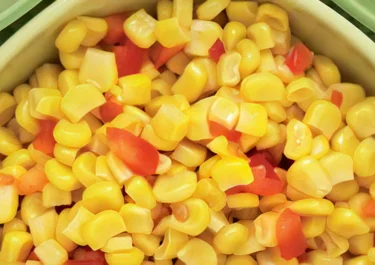 Majs med sesamolja och chili