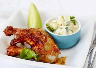 Mimosasallad med melon