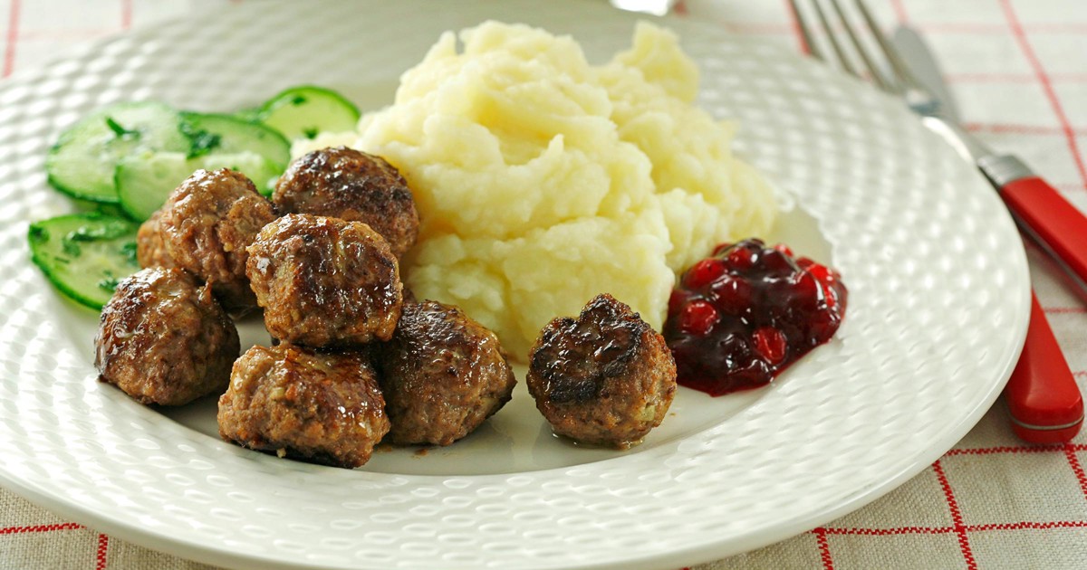 Classic Swedish Meatballs Recipe Arla Recipe Arla Uk