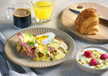 Lyxig frukost