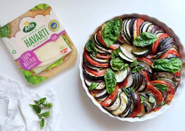 Ratatouille con Arla Havarti light