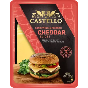 Castello Burger Cheddar 150g
