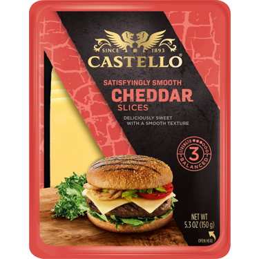 Castello Burger Cheddar 150g