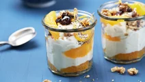 Grekisk yoghurt med apelsin och honung
