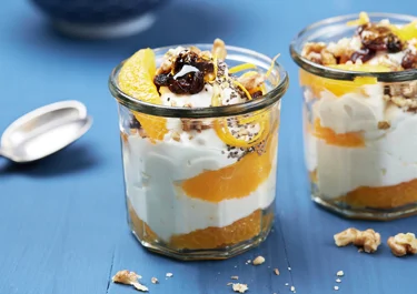 Grekisk yoghurt med apelsin och honung