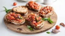 Bruschetta met tomaten