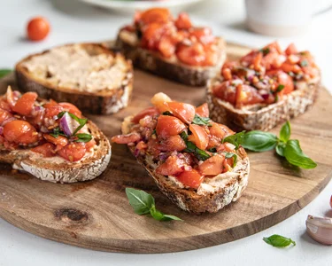 Bruschetta mit Tomaten