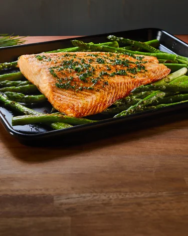 SALMONE AL FORNO ALLE ERBE