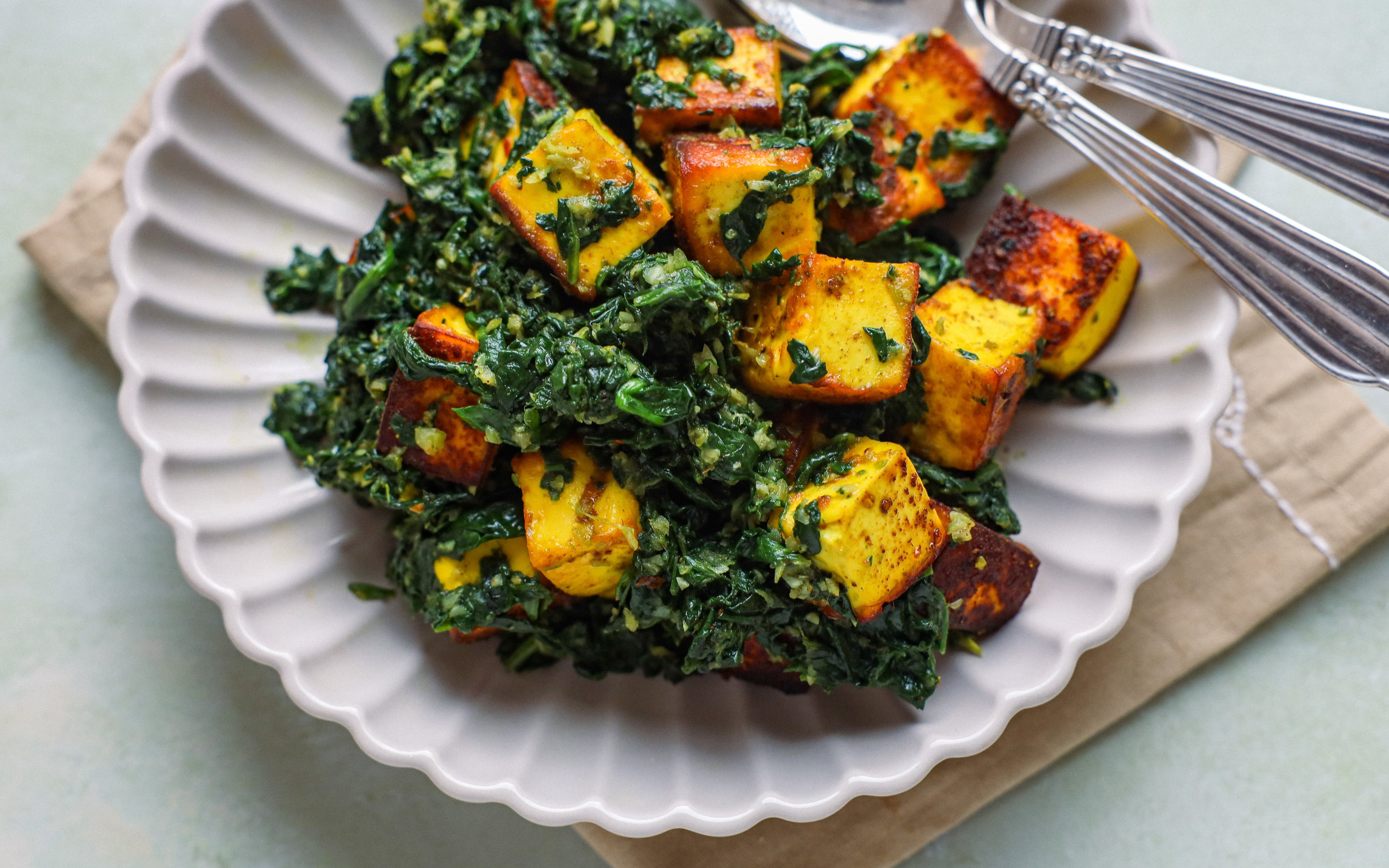 Saag paneer 