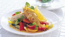 Apelsinkyckling med chili