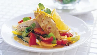 Apelsinkyckling med chili