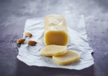 Homemade marzipan