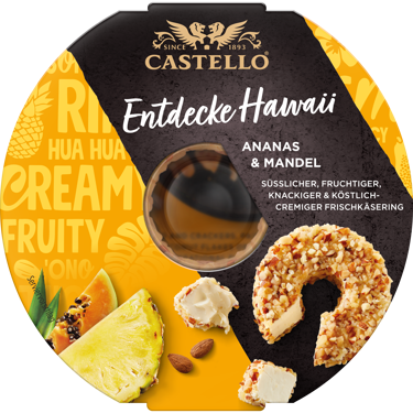 Castello® ANANAS & MANDEL FRISCHKÄSERING