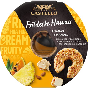Castello® ANANAS & MANDEL FRISCHKÄSERING
