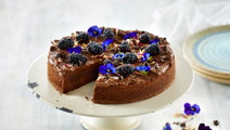 Chokoladekage med ganache