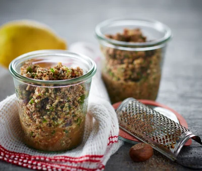 Champignon-Pesto