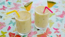 Smoothie med melon och kiwi