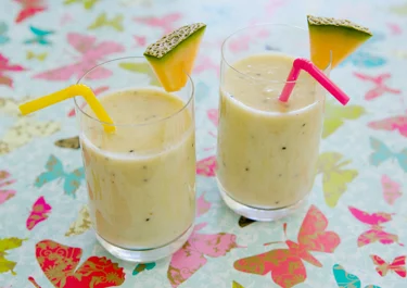 Smoothie med melon och kiwi