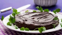 Kladdkaka med chokladkräm