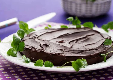 Kladdkaka med chokladkräm