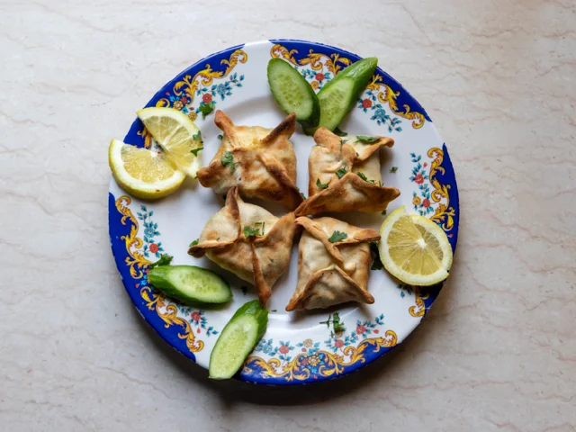 Spinach and Cheese Fatayer