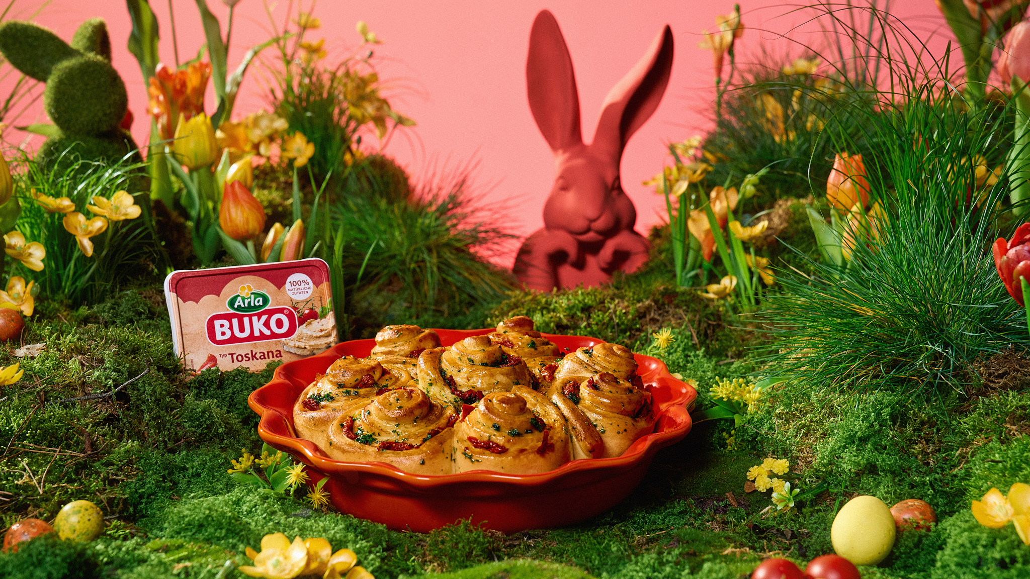 Herzhafte Hefeschnecken