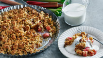 Glutenfri rabarberpaj