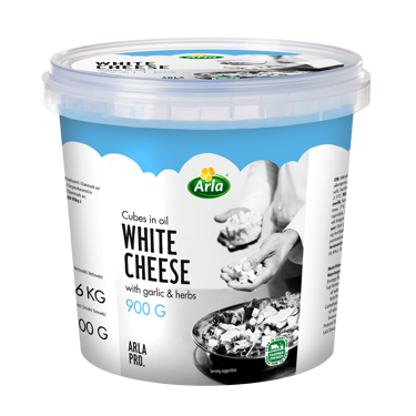 Arla® Pro Hirtenkäse mit Kräutern & Gewürzen in Öl, 45 % i. Tr., 900 g