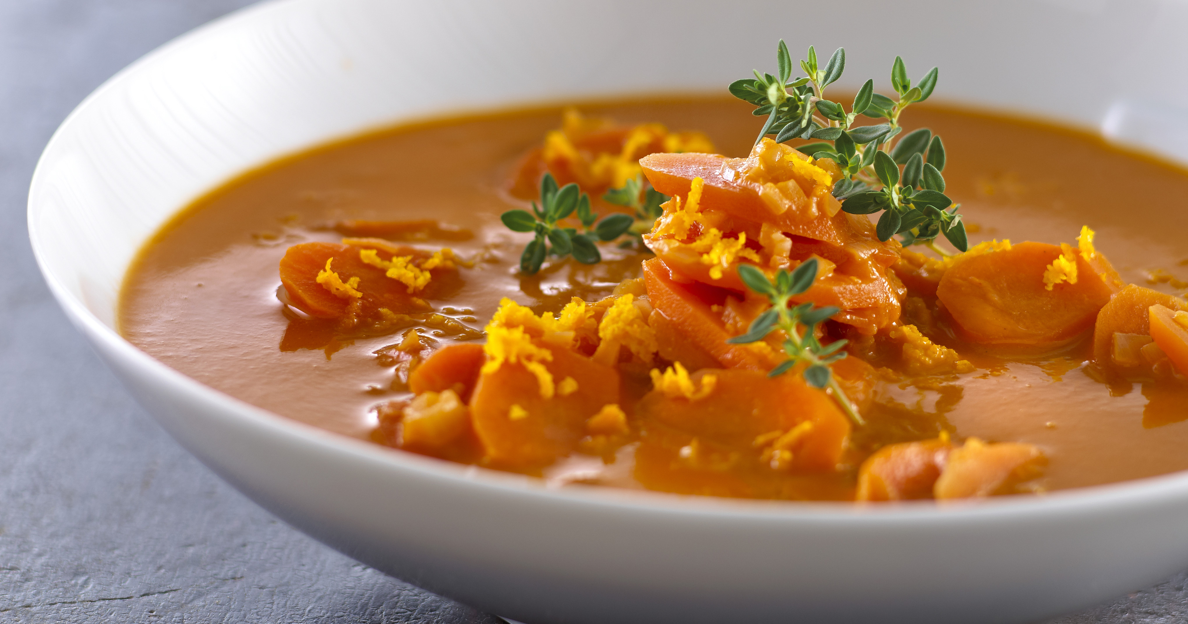 Orangesuppe