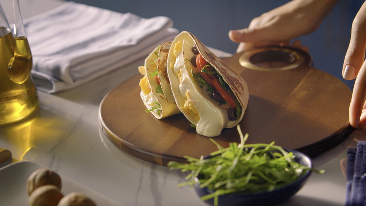 لفائف التورتيلا