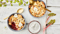 Rabarbercrumble