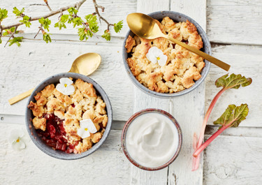 Rabarbercrumble