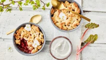 Rabarbercrumble