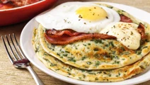 Lactofree Spinach Pancakes